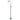 Empire Slim Floor Mounted Basin Bath Mixer