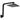 Hustle Square Gooseneck Shower Arm Set