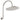 Empire Slim Curved Shower Arm Set