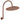 Empire Slim Curved Shower Arm Set