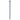 Round Shower Dropper 450mm Chrome