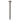 Round Shower Dropper 300mm Brushed Nickel