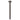 Round Shower Dropper 300mm Gun Metal