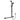 Hustle Care Inverted T Rail Shower with Push Pull Slider