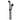 Hustle Care Inverted T Rail Shower with Push Pull Slider