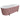 Aluca Freestanding Bath 1700mm Matte Rouge with overflow