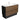 Joli Amato 1200 Walnut Vanity On Kick Satin Black Panels