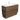 Joli Amato 1200 Walnut Vanity On Kick Matte Black Frames