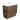 Joli Amato 900 Walnut Vanity On Kick Matte Black Frames