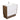 Joli Amato 900 Satin White Vanity on Kick Walnut Panels