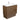 Joli Edge 900 Walnut Vanity on Kickboard