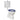 Stella Care Adjustable Link Toilet Suite Gloss White