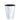 Isabella Care Wall-Faced Toilet Suite Gloss White with Black Seat