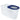 Isabella Care Wall-Faced Toilet Suite Gloss White with Blue Seat