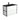 Montana Amato 900 Wall-Hung Vanity Matte Black Frames