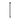 Mecca 240V Single Vertical Heated Towel Rail