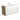 Rotondo Amato 1200 Satin White Wall-Hung Vanity Scandi Oak Panels