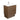 Rotondo Edge Walnut 750 Vanity on Kickboard