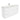 Sarah Crystal Pure Undermount Single Bowl 1500 Fingerpull Gloss White Vanity on Kick