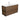 Dolce Amato 1200 Walnut Wall-Hung Vanity Matte Black Frames