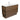 Dolce Amato 1200 Walnut Vanity On Kick Matte Black Frames
