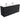 Dolce Fingerpull Satin Black 1500 Wall-Hung Vanity