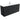 Dolce Fingerpull Satin Black 1500 Wall-Hung Vanity