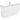 Dolce Fingerpull Satin White 1500 Vanity On Kickboard