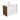Dolce Amato 900 Satin White Wall-Hung Vanity Walnut Panels