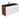Dolce Matte Black Amato 1200 Satin White Wall Hung Vanity Walnut Panels
