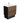 Vanessa Amato 750 Walnut Vanity On Kick Satin Black Panels