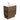 Vanessa Amato 750 Walnut Vanity On Kick Matte Black Frames